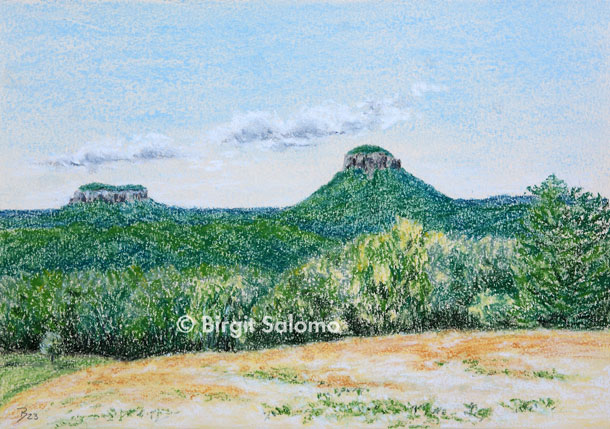 Königstein und Lilienstein